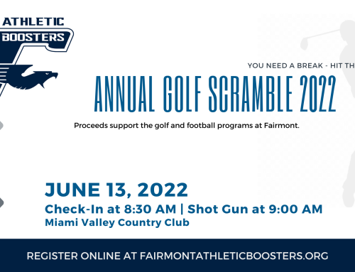 FAIRMONT BOOSTERS GOLF SCRAMBLE IS BACK