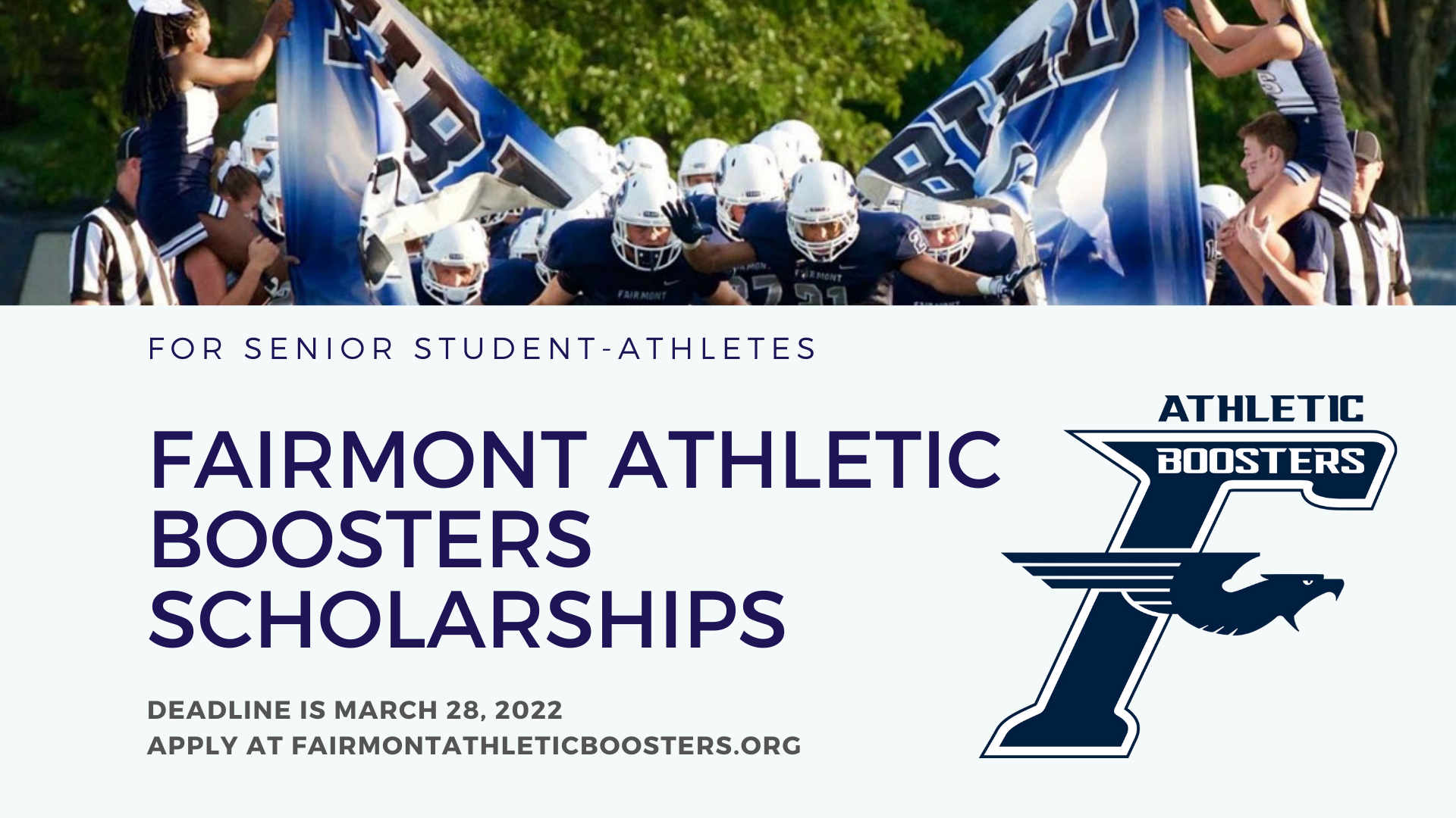 Fairmont Athletic Booster Scholarships to be Awarded