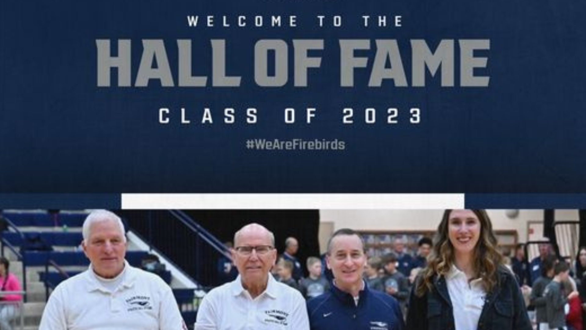 Hall of Fame 2023 Inductees Honored FAIRMONT BOOSTERS